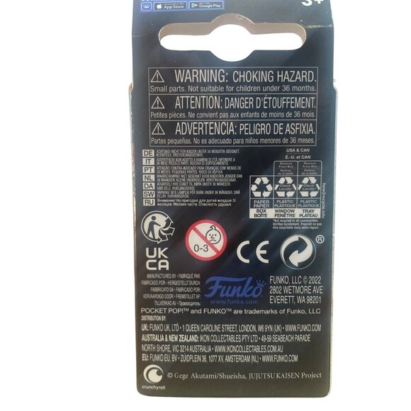 Funko Pocket Pop! Jujutsu Kaisen Yuji Itadori Keychain HT Expo Exclusive 2022 - Picture 4 of 7